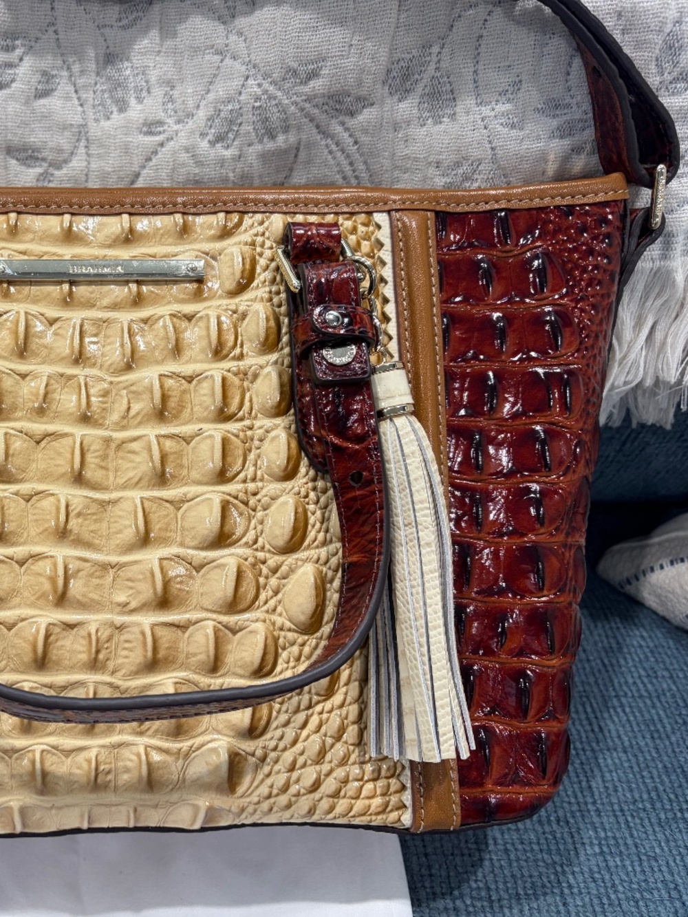 Brahmin Mini Asher - RARE - Picture 4 of 10
